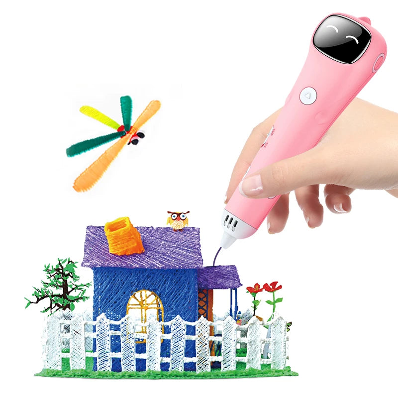 Safe 3D Printing Pen for Kids – Low Temp DIY Drawing Tool | Sounkary™
