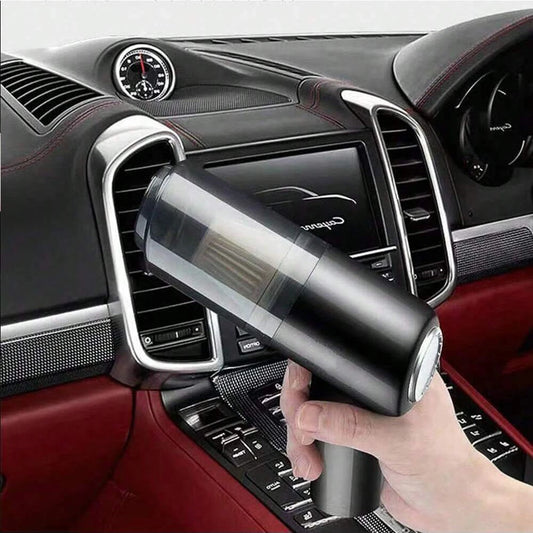 3-in-1 USB Car Vacuum Cleaner – Suction, Blow & Precision