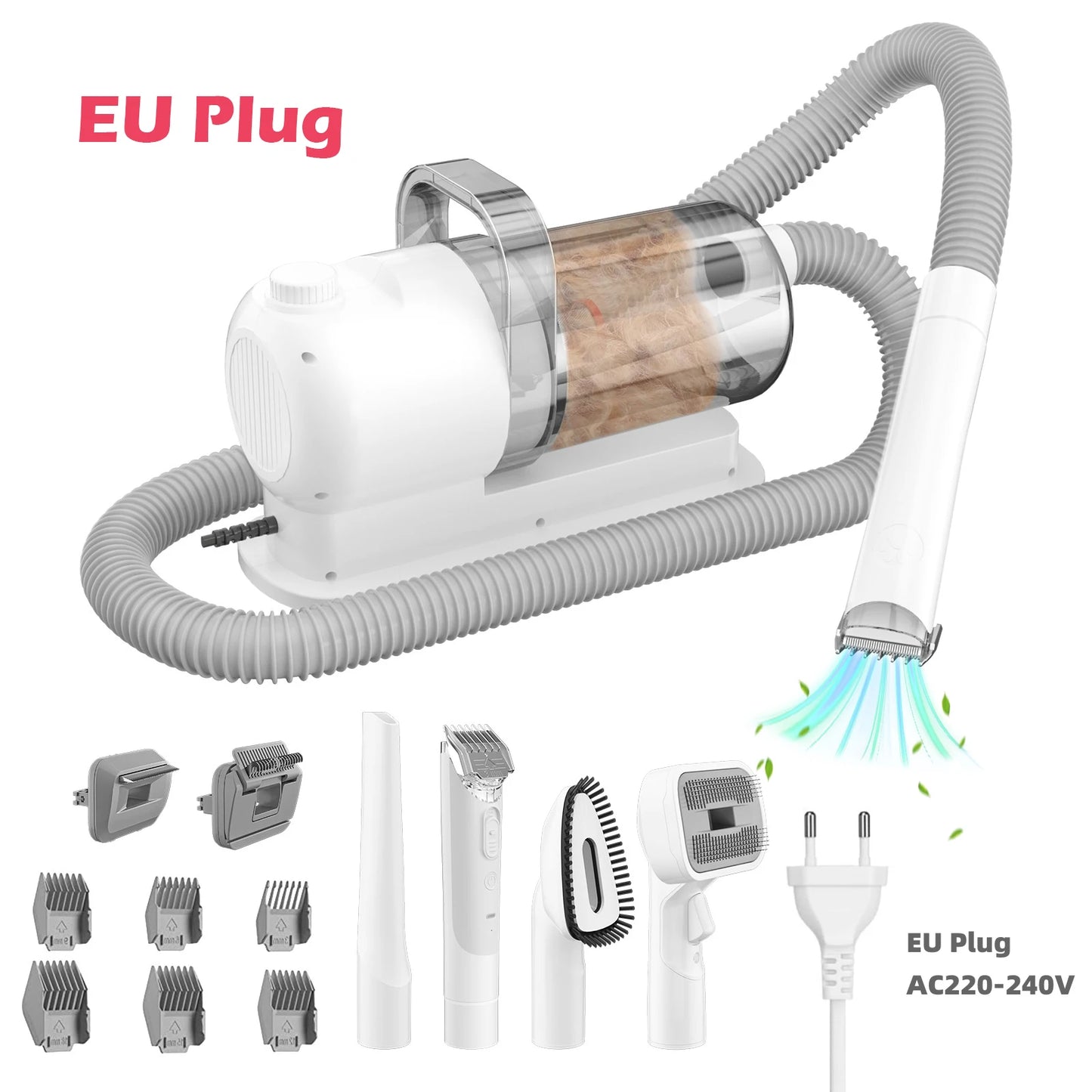 Pet Grooming Vacuum Cleaner – Brush & Vacuum in One