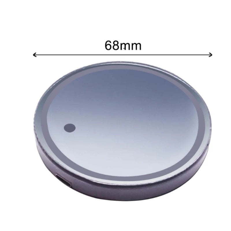 LED Cup Holder Coasters – USB Rechargeable 7-Color RGB Glow