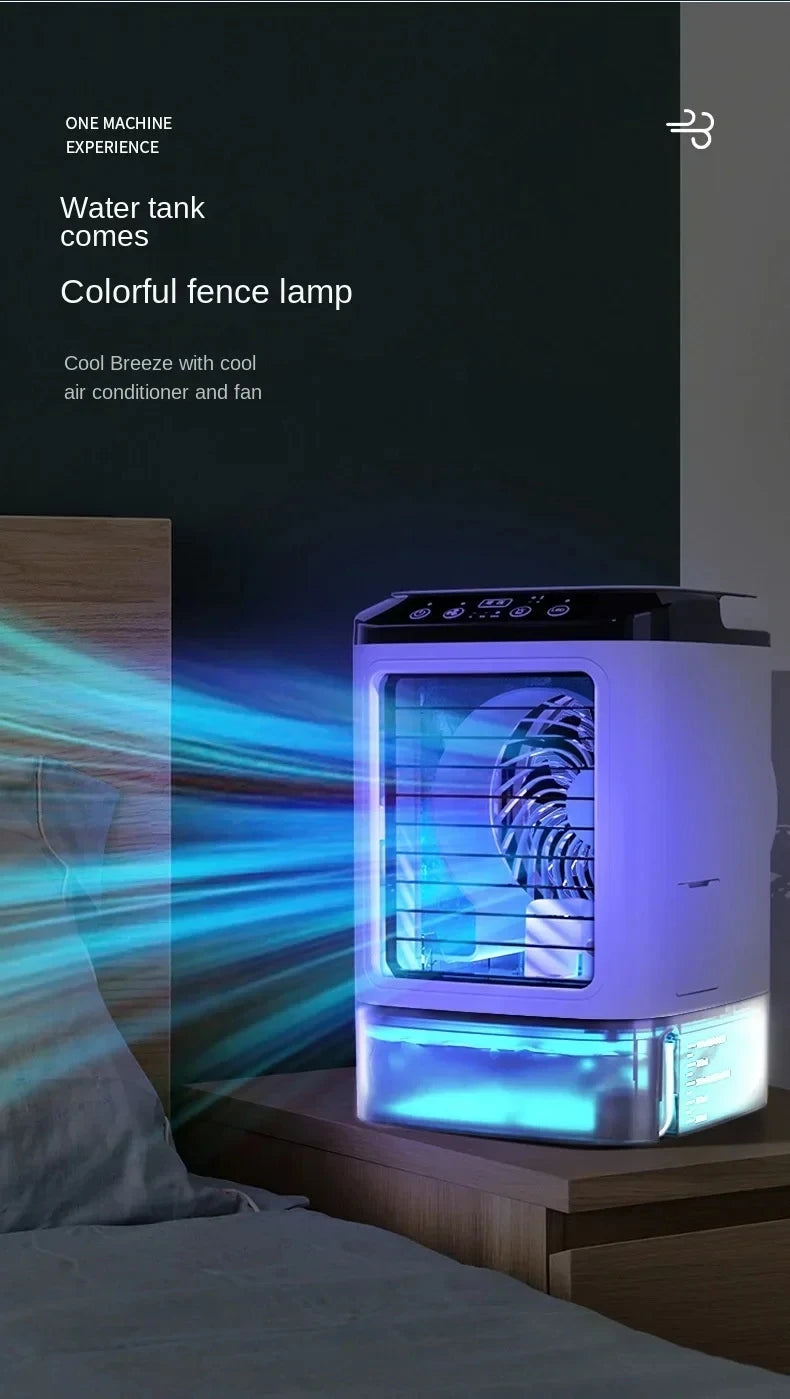 ChillAir™ Portable Mini AC – 3-in-1 Air Cooler, Humidifier & Fan
