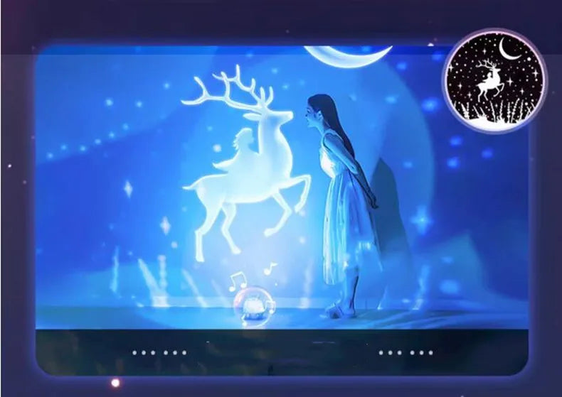 Starry Sky Galaxy Projector Night Light – Dreamy Room Lamp