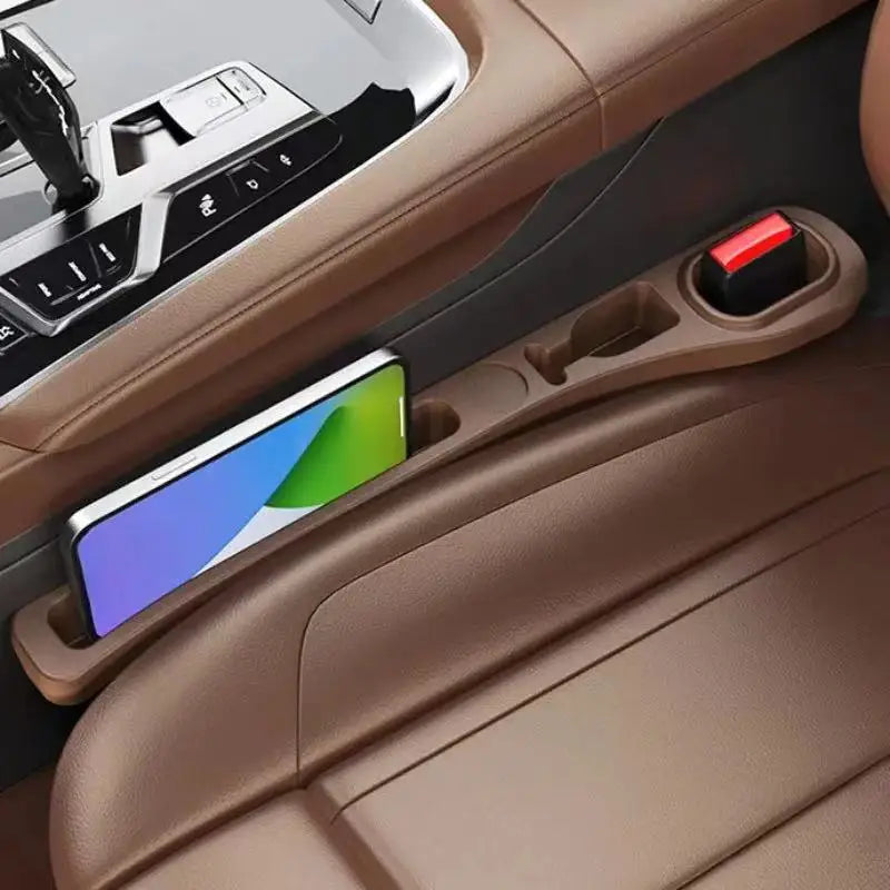 Car Seat Gap Organizer with Cup Holder – Clutter-Free Storage