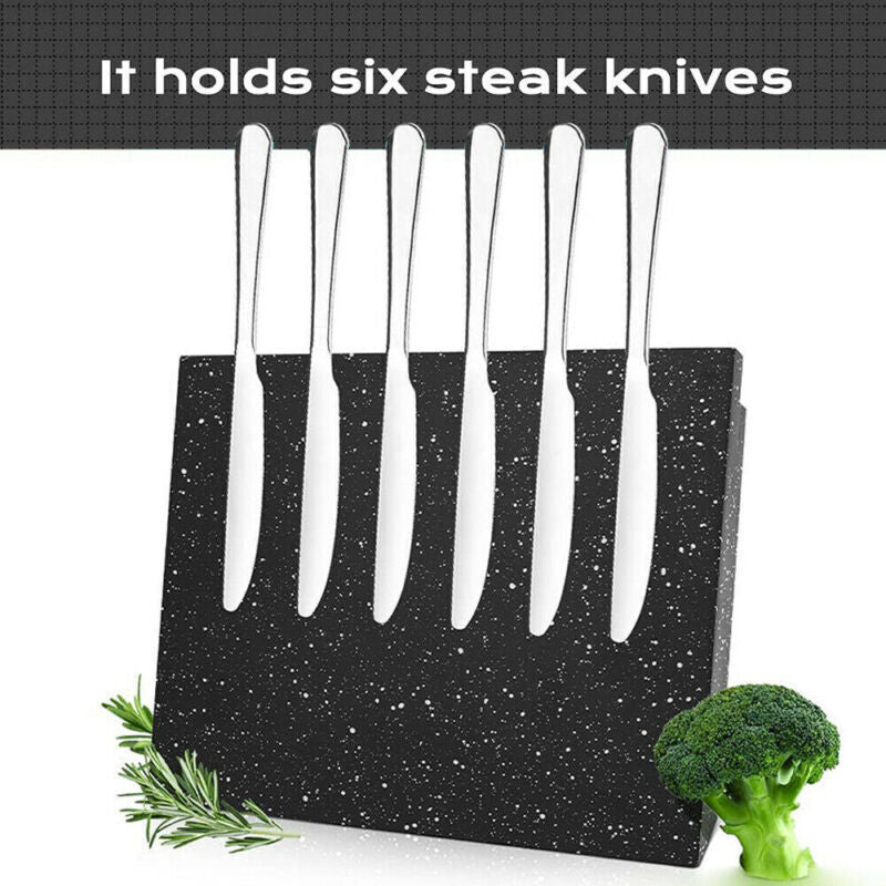Magnetic Knife Holder – Wall Mount Block Rack for Kitchen Storage