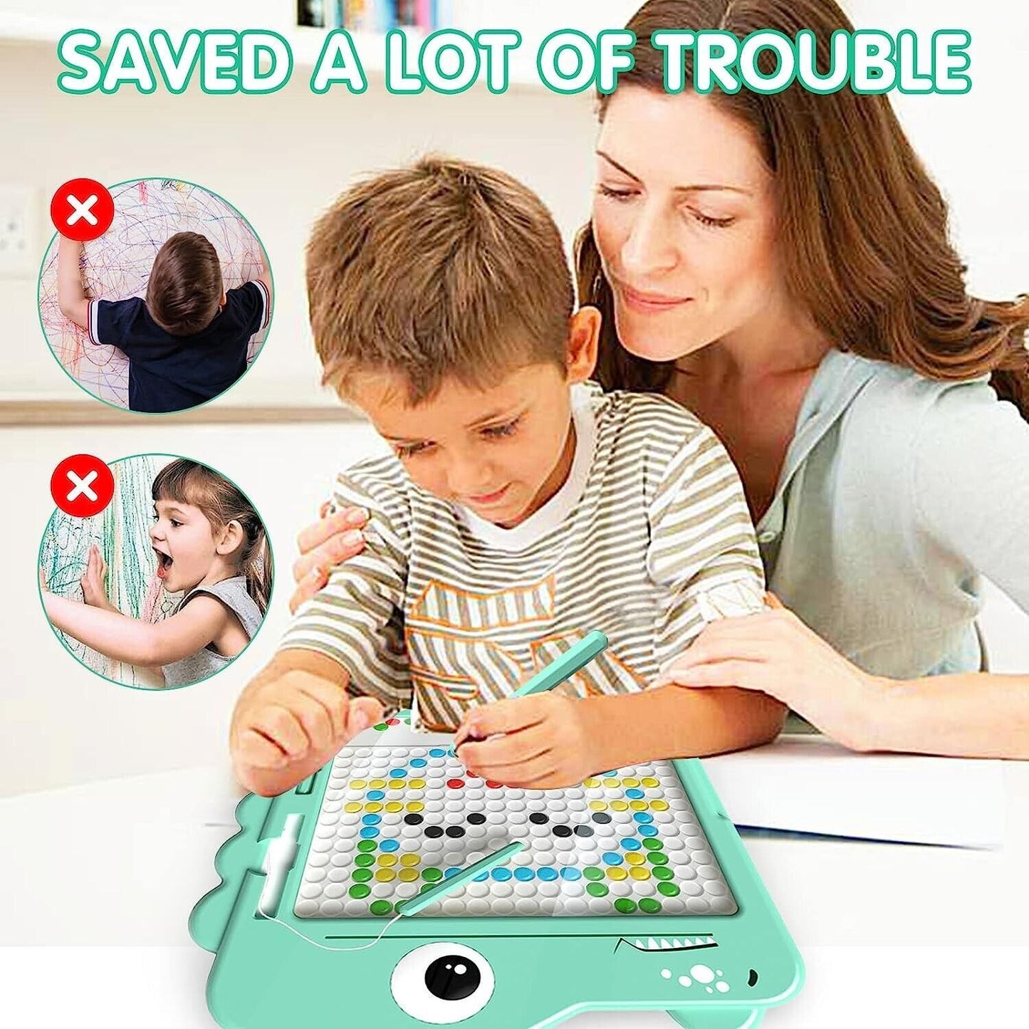 Kids Magnetic Drawing Board – Montessori Educational Toy