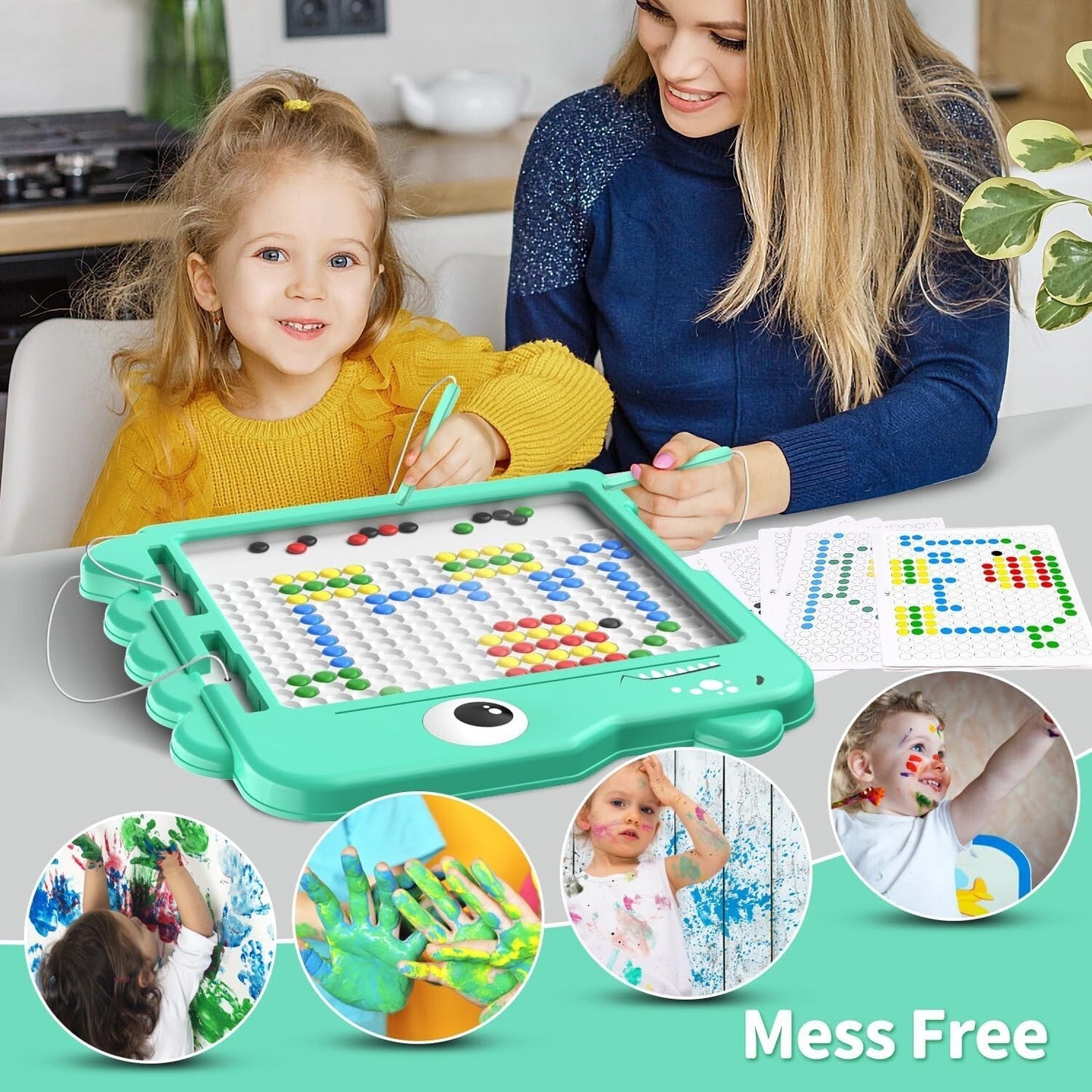 Kids Magnetic Drawing Board – Montessori Educational Toy