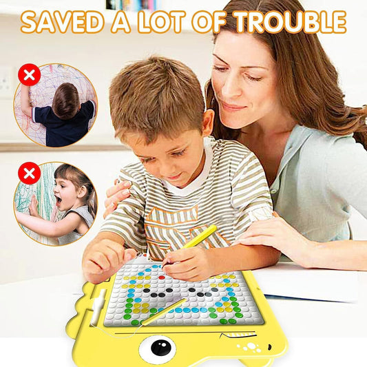Creative Doodle Dot Board™ – Magnetic Drawing Pad for Kids | STEM Toy