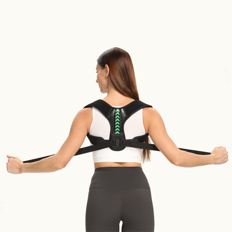 Posture Corrector Back Brace Belt – Adjustable Anti-Camel Hump & Sitting Support