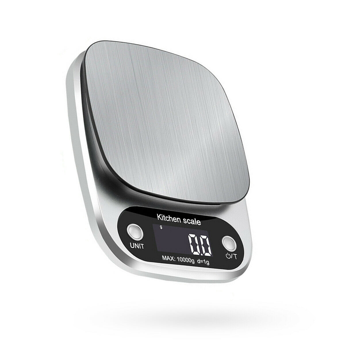 Digital Kitchen Scale – Stainless Steel Food Scale with LCD Display