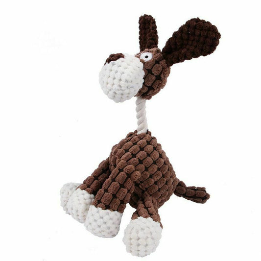 Funny Squeaky Plush Dog Toy – Chew Toy for Puppies & Small Dogs