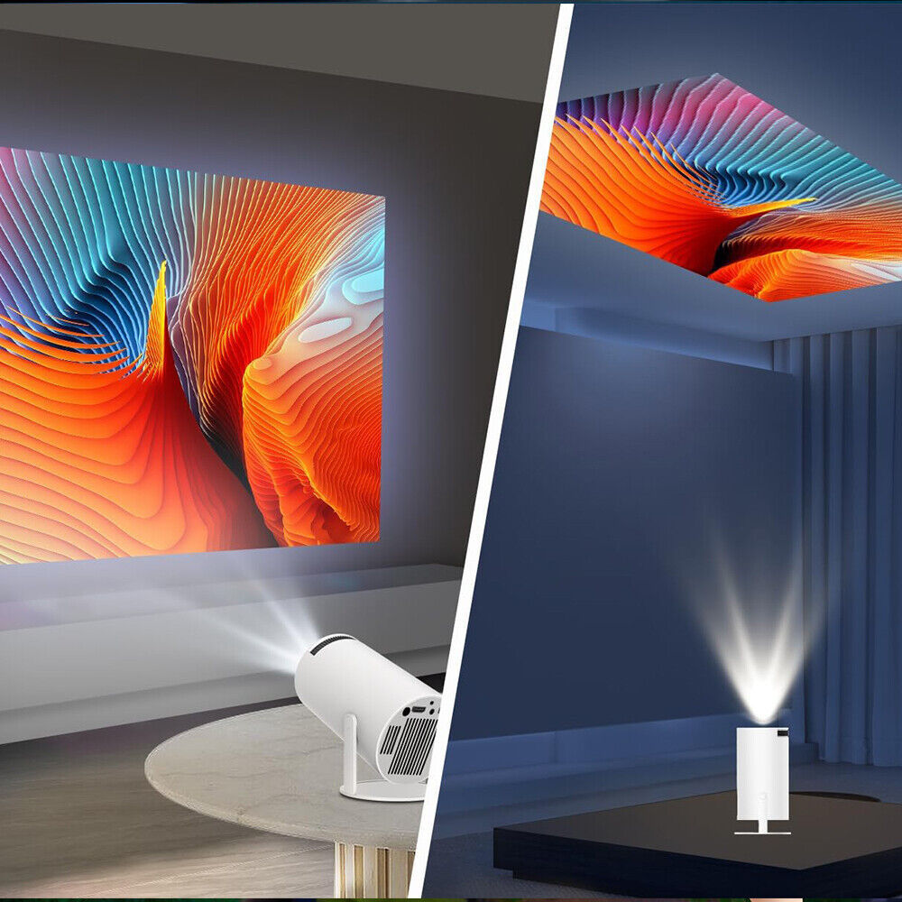 5G 4K Smart HD Projector – WiFi Bluetooth LED Home Theater
