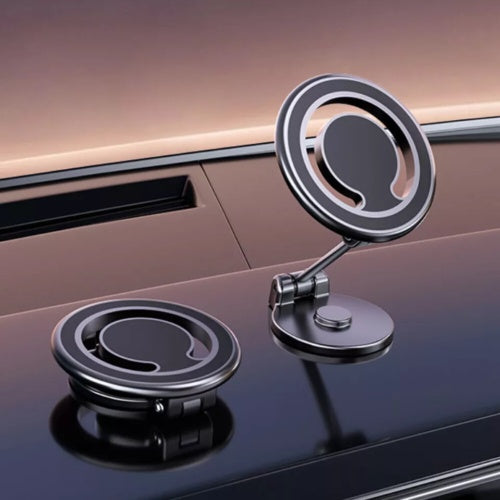 Magnetic 360° Phone Holder – Strong Grip Car & Desk Mount