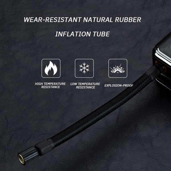 Mini Tire Inflator – Portable Cordless Car Air Compressor with LED Display & Auto Shut-Off