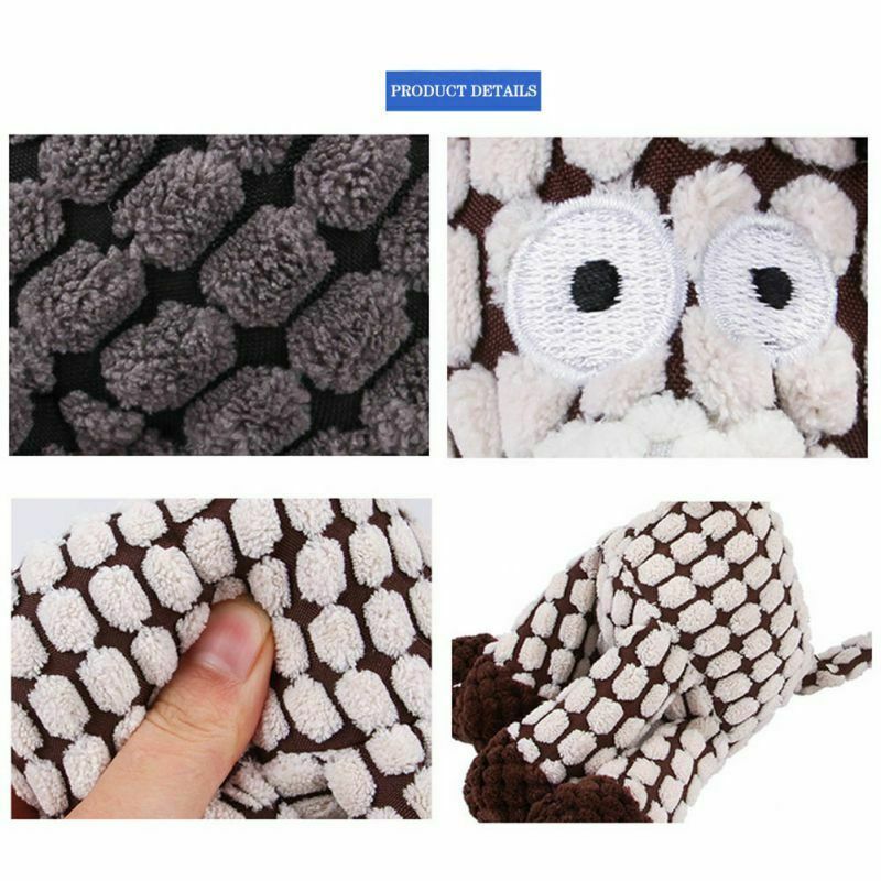 Funny Squeaky Plush Dog Toy – Chew Toy for Puppies & Small Dogs