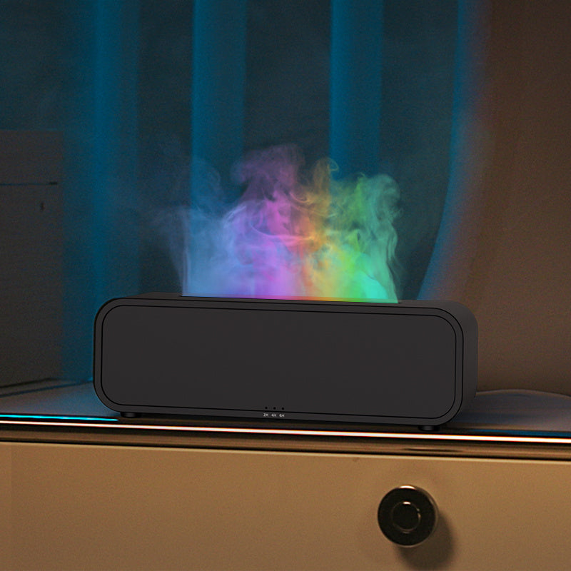 Flame Dynamic Aroma Diffuser – Remote Control, Music-Synced, Color-Changing Night Light (2025)