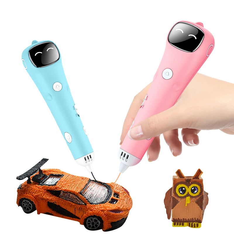 Safe 3D Printing Pen for Kids – Low Temp DIY Drawing Tool | Sounkary™