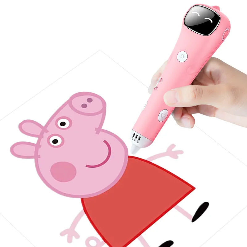 Safe 3D Printing Pen for Kids – Low Temp DIY Drawing Tool | Sounkary™