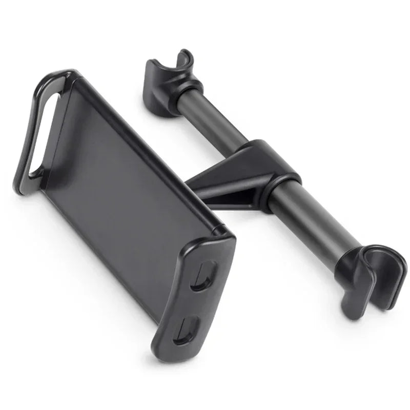 360° Car Headrest Tablet Mount – Back Seat Holder for iPad & Phones