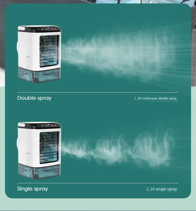 ChillAir™ Portable Mini AC – 3-in-1 Air Cooler, Humidifier & Fan