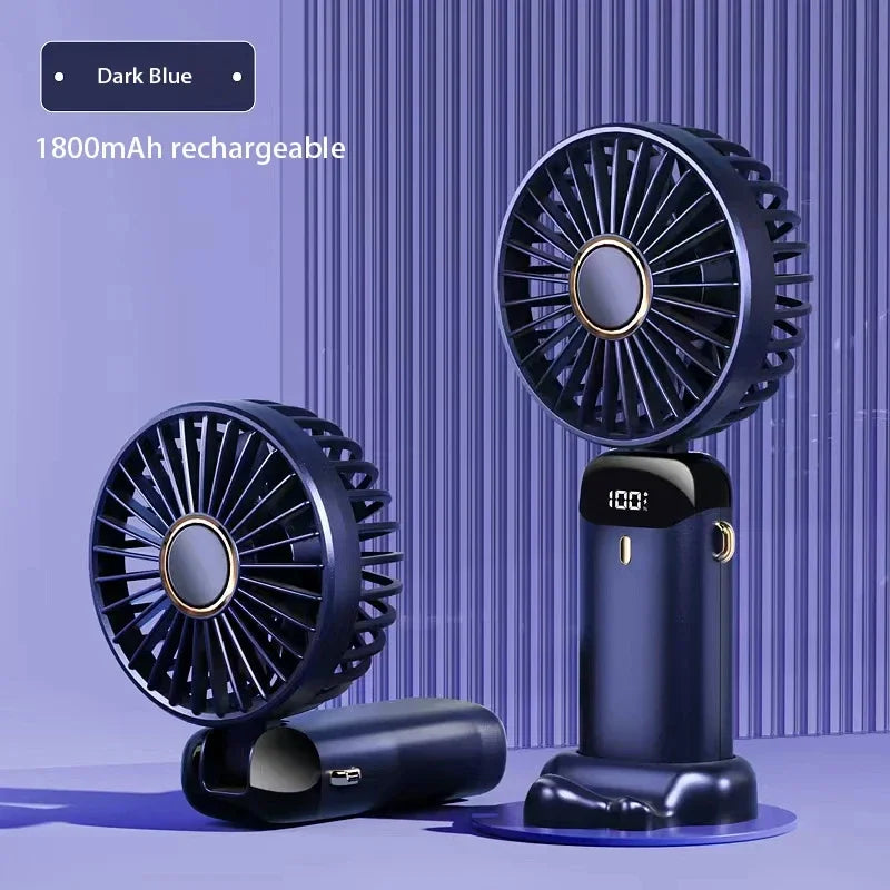 Portable Neck Fan – Foldable USB Rechargeable Mini Cooler