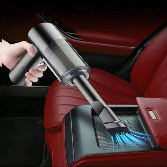 3-in-1 USB Car Vacuum Cleaner – Suction, Blow & Precision