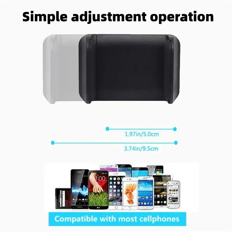 360° Rotating Car Phone Holder – Rearview Mirror Hands-Free Mount