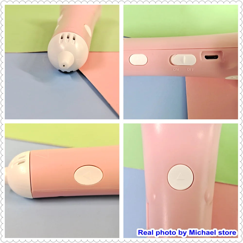 Safe 3D Printing Pen for Kids – Low Temp DIY Drawing Tool | Sounkary™