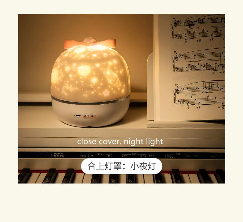 Starry Sky Galaxy Projector Night Light – Dreamy Room Lamp