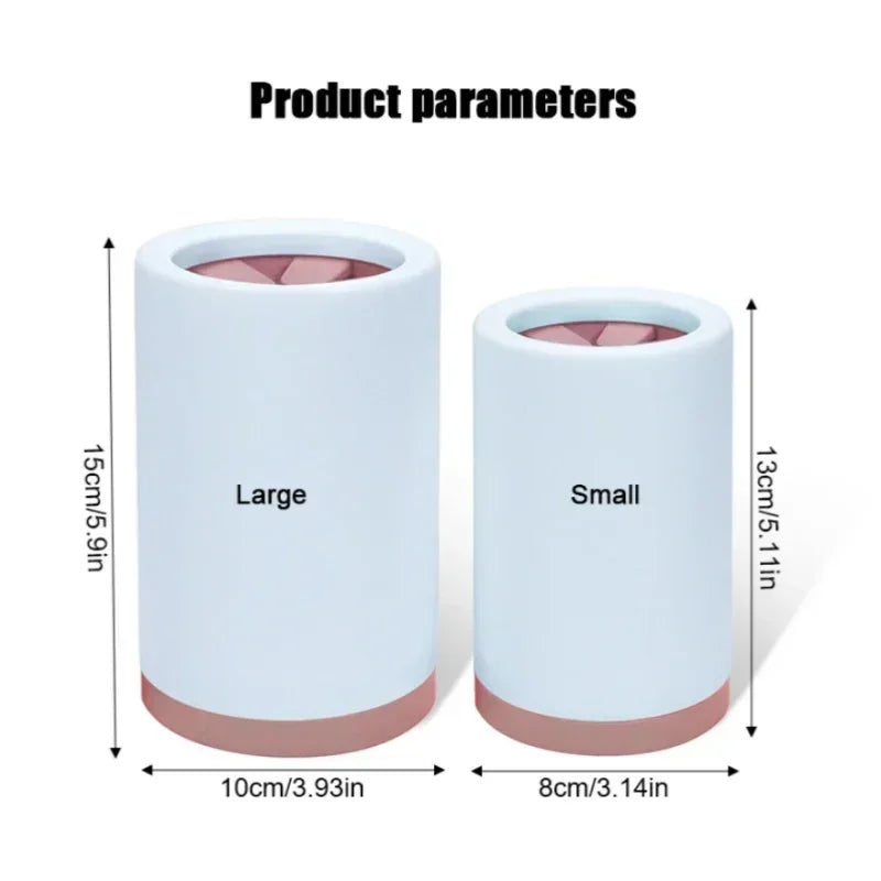 Portable Pet Paw Cleaner Cup – Soft Silicone for Quick, Easy Cleaning