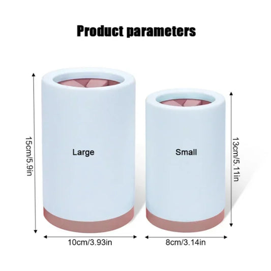 Portable Pet Paw Cleaner Cup – Soft Silicone for Quick, Easy Cleaning