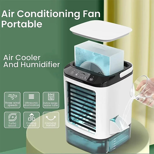 ChillAir™ Portable Mini AC – 3-in-1 Air Cooler, Humidifier & Fan