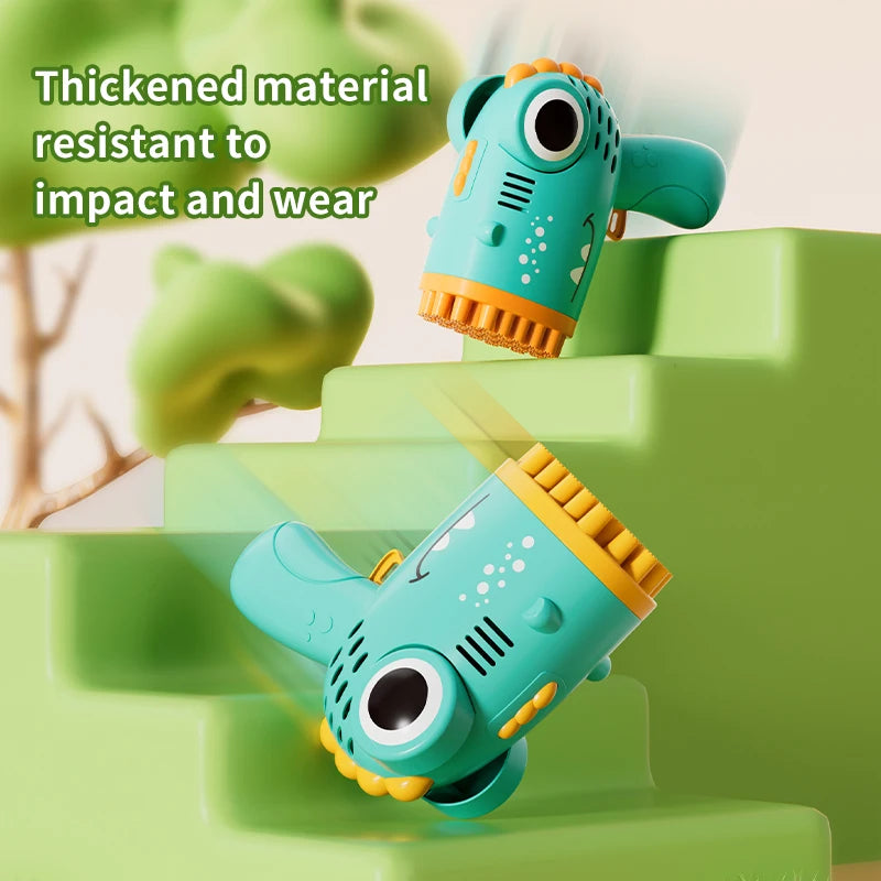 Dino Bubble Gun for Kids – Automatic Bubble Blaster Toy