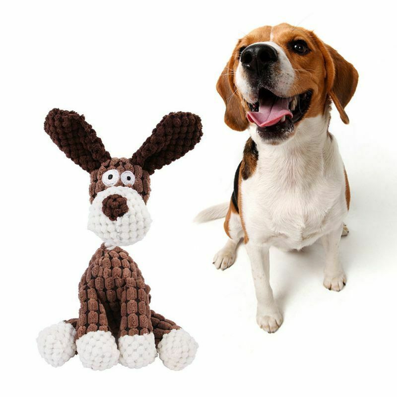 Funny Squeaky Plush Dog Toy – Chew Toy for Puppies & Small Dogs