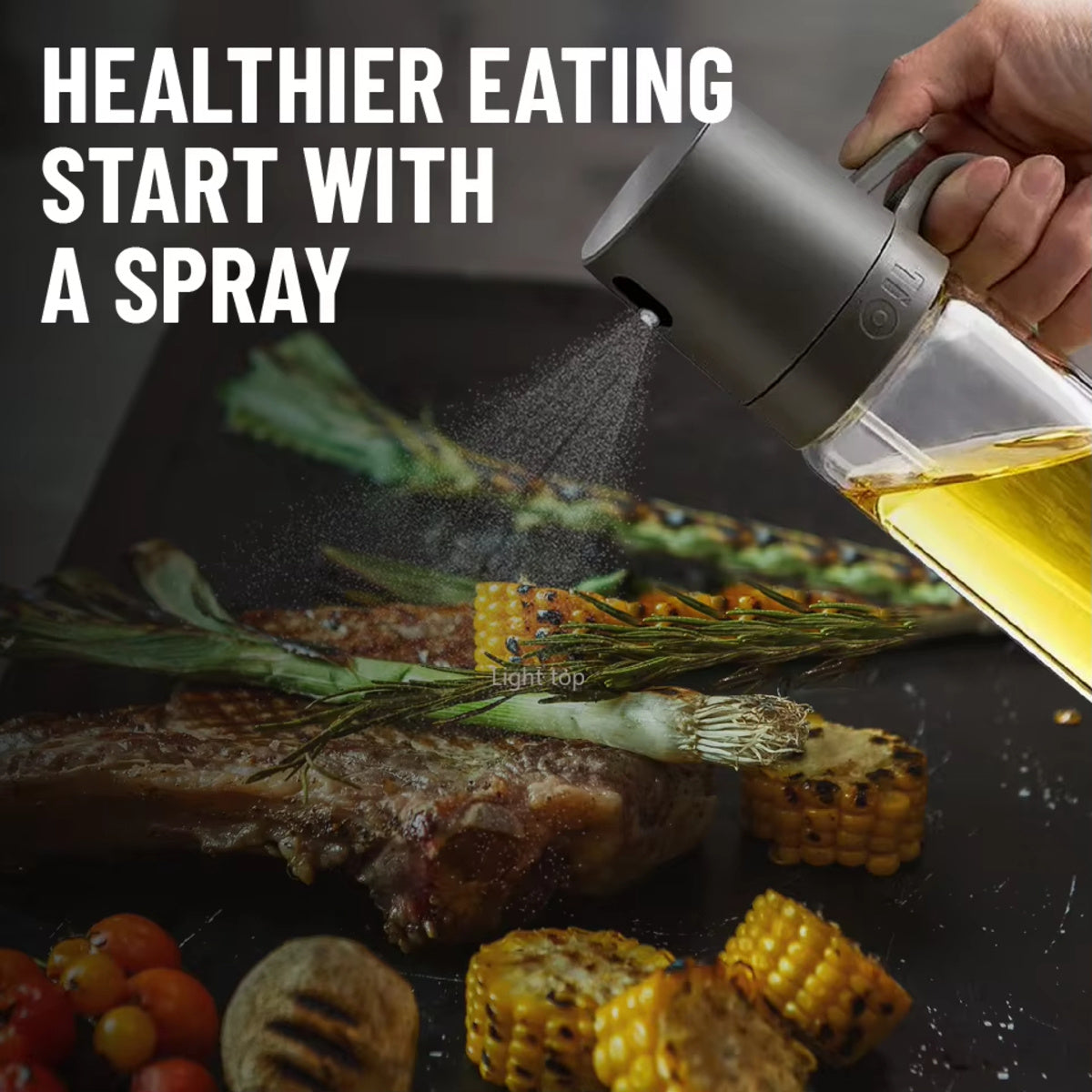Premium Glass Oil Sprayer – Olive Oil Mister for Cooking & BBQ
