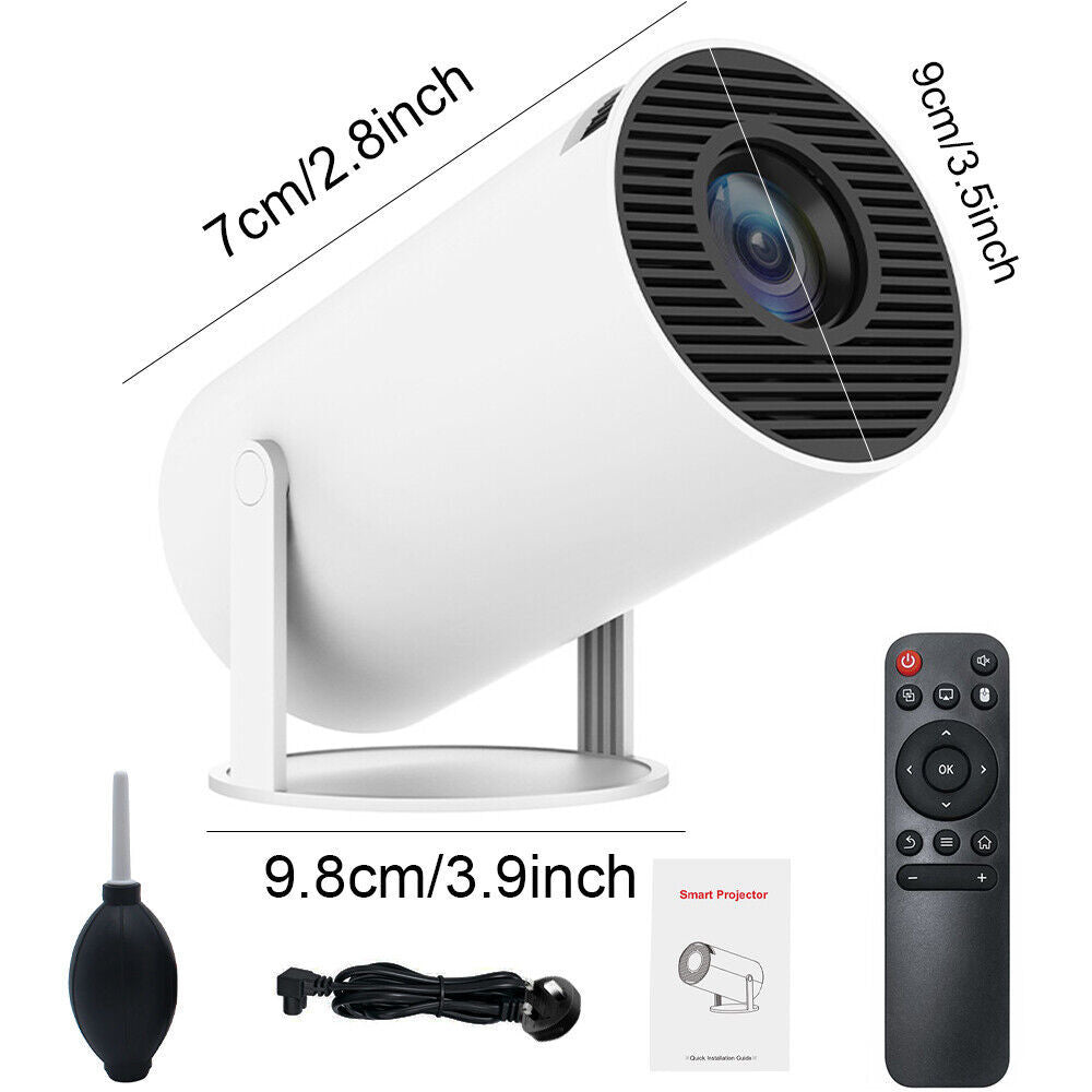 5G 4K Smart HD Projector – WiFi Bluetooth LED Home Theater
